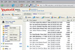 Бета-версия Yahoo Mail является примером Web-приложения, оснащенного интерфейсом AJAX
